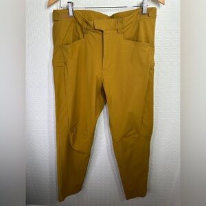 Ten Thousand Men's Cargo Pants in Mustard Yellow
